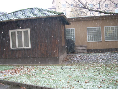 Snow--not really Guantanamo-actually Wiesbaden
